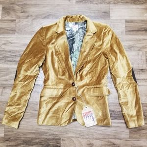 NWT!! PRPS Velvet Slim-fit Sportcoat Blazer /Sz S